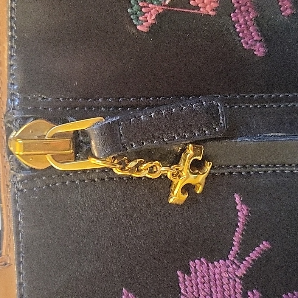 Tory Burch embroidered boots - Picture 4 of 5